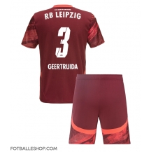 RB Leipzig Lutsharel Geertruida #3 Replika Bortedrakt Barn 2024-25 Kortermet (+ bukser)
