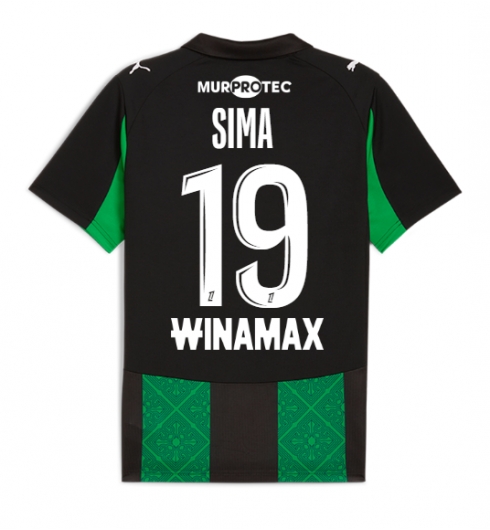 RC Lens Abdallah Sima #19 Replika Bortedrakt 2025-26 Kortermet RC Lens Abdallah Sima #19 Replika Bortedrakt 2025-26 Kortermet