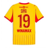 RC Lens Abdallah Sima #19 Replika Hjemmedrakt 2025-26 Kortermet