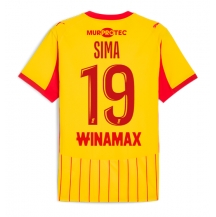 RC Lens Abdallah Sima #19 Replika Hjemmedrakt 2025-26 Kortermet