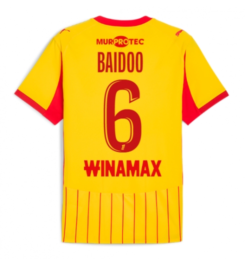 RC Lens Samson Baidoo #6 Replika Hjemmedrakt 2025-26 Kortermet RC Lens Samson Baidoo #6 Replika Hjemmedrakt 2025-26 Kortermet