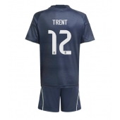 Real Madrid Alexander-Arnold #12 Replika Bortedrakt Barn 2025-26 Kortermet (+ bukser)
