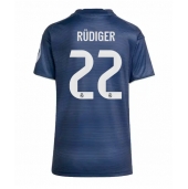 Real Madrid Antonio Rudiger #22 Replika Bortedrakt Dame 2025-26 Kortermet