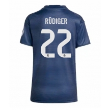 Real Madrid Antonio Rudiger #22 Replika Bortedrakt Dame 2025-26 Kortermet