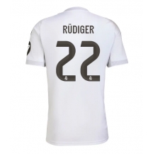Real Madrid Antonio Rudiger #22 Replika Hjemmedrakt 2025-26 Kortermet