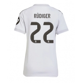Real Madrid Antonio Rudiger #22 Replika Hjemmedrakt Dame 2025-26 Kortermet