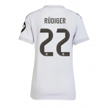 Real Madrid Antonio Rudiger #22 Replika Hjemmedrakt Dame 2025-26 Kortermet