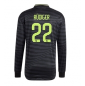 Real Madrid Antonio Rudiger #22 Replika Tredjedrakt 2022-23 Langermet