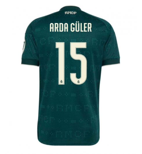 Real Madrid Arda Guler #15 Replika Bortedrakt 2026-27 Kortermet Real Madrid Arda Guler #15 Replika Bortedrakt 2026-27 Kortermet