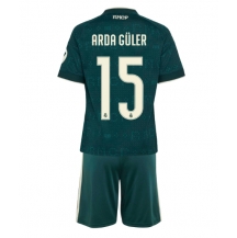 Real Madrid Arda Guler #15 Replika Bortedrakt Barn 2026-27 Kortermet (+ bukser)