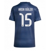 Real Madrid Arda Guler #15 Replika Bortedrakt Dame 2025-26 Kortermet