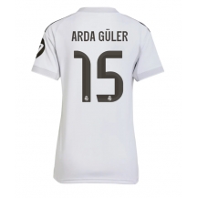 Real Madrid Arda Guler #15 Replika Hjemmedrakt Dame 2025-26 Kortermet