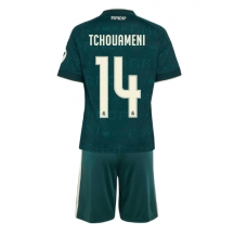 Real Madrid Aurelien Tchouameni #14 Replika Bortedrakt Barn 2026-27 Kortermet (+ bukser)