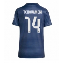 Real Madrid Aurelien Tchouameni #14 Replika Bortedrakt Dame 2025-26 Kortermet
