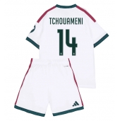 Real Madrid Aurelien Tchouameni #14 Replika Hjemmedrakt Barn 2026-27 Kortermet (+ bukser)
