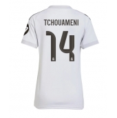 Real Madrid Aurelien Tchouameni #14 Replika Hjemmedrakt Dame 2025-26 Kortermet