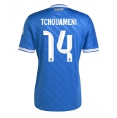 Real Madrid Aurelien Tchouameni #14 Replika Tredjedrakt 2025-26 Kortermet