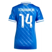 Real Madrid Aurelien Tchouameni #14 Replika Tredjedrakt Dame 2025-26 Kortermet