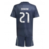Real Madrid Brahim Diaz #21 Replika Bortedrakt Barn 2025-26 Kortermet (+ bukser)