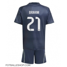Real Madrid Brahim Diaz #21 Replika Bortedrakt Barn 2025-26 Kortermet (+ bukser)