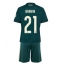 Real Madrid Brahim Diaz #21 Replika Bortedrakt Barn 2026-27 Kortermet (+ bukser)