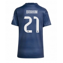 Real Madrid Brahim Diaz #21 Replika Bortedrakt Dame 2025-26 Kortermet