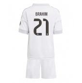 Real Madrid Brahim Diaz #21 Replika Hjemmedrakt Barn 2025-26 Kortermet (+ bukser)