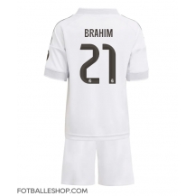 Real Madrid Brahim Diaz #21 Replika Hjemmedrakt Barn 2025-26 Kortermet (+ bukser)