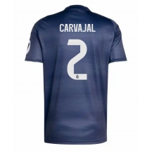 Real Madrid Daniel Carvajal #2 Replika Bortedrakt 2025-26 Kortermet