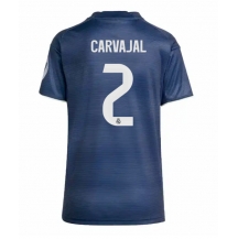 Real Madrid Daniel Carvajal #2 Replika Bortedrakt Dame 2025-26 Kortermet