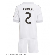 Real Madrid Daniel Carvajal #2 Replika Hjemmedrakt Barn 2025-26 Kortermet (+ bukser)