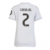 Real Madrid Daniel Carvajal #2 Replika Hjemmedrakt Dame 2025-26 Kortermet