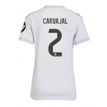 Real Madrid Daniel Carvajal #2 Replika Hjemmedrakt Dame 2025-26 Kortermet