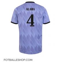 Real Madrid David Alaba #4 Replika Bortedrakt 2022-23 Kortermet