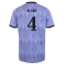 Real Madrid David Alaba #4 Replika Bortedrakt 2022-23 Kortermet