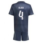 Real Madrid David Alaba #4 Replika Bortedrakt Barn 2025-26 Kortermet (+ bukser)