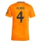 Real Madrid David Alaba #4 Replika Bortedrakt Dame 2024-25 Kortermet