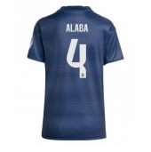 Real Madrid David Alaba #4 Replika Bortedrakt Dame 2025-26 Kortermet