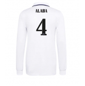 Real Madrid David Alaba #4 Replika Hjemmedrakt 2022-23 Langermet