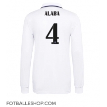 Real Madrid David Alaba #4 Replika Hjemmedrakt 2022-23 Langermet