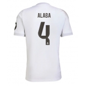 Real Madrid David Alaba #4 Replika Hjemmedrakt 2025-26 Kortermet