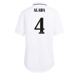 Real Madrid David Alaba #4 Replika Hjemmedrakt Dame 2022-23 Kortermet
