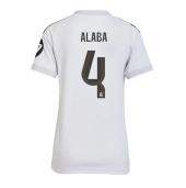 Real Madrid David Alaba #4 Replika Hjemmedrakt Dame 2025-26 Kortermet