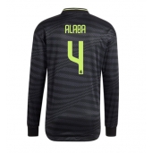Real Madrid David Alaba #4 Replika Tredjedrakt 2022-23 Langermet