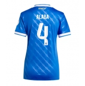 Real Madrid David Alaba #4 Replika Tredjedrakt Dame 2025-26 Kortermet