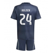 Real Madrid Dean Huijsen #24 Replika Bortedrakt Barn 2025-26 Kortermet (+ bukser)