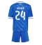 Real Madrid Dean Huijsen #24 Replika Tredjedrakt Barn 2025-26 Kortermet (+ bukser)