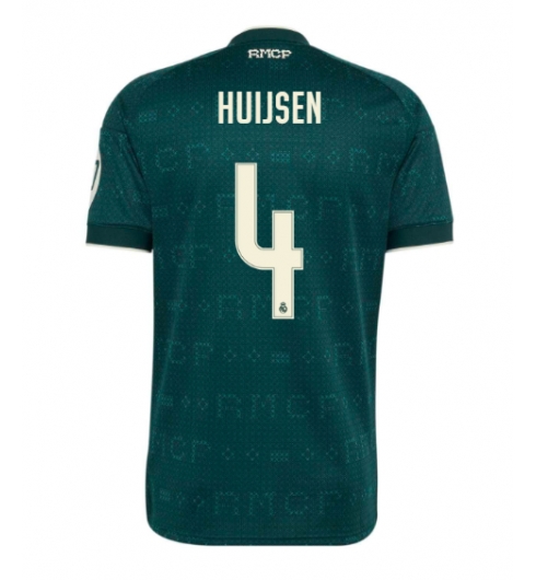 Real Madrid Dean Huijsen #4 Replika Bortedrakt 2026-27 Kortermet Real Madrid Dean Huijsen #4 Replika Bortedrakt 2026-27 Kortermet