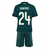 Real Madrid Denzel Dumfries #24 Replika Bortedrakt Barn 2026-27 Kortermet (+ bukser)