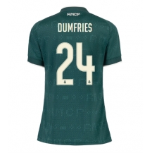 Real Madrid Denzel Dumfries #24 Replika Bortedrakt Dame 2026-27 Kortermet